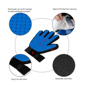 Gant de toilette anti poil  pour animaux de compagnie