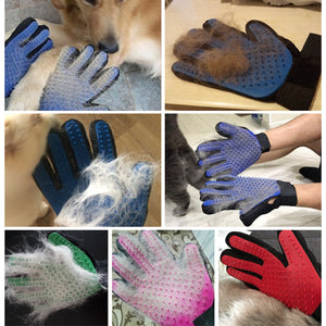 Gant de toilette anti poil  pour animaux de compagnie