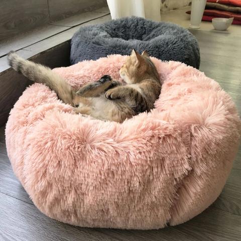 Long Plush Super Soft Dog Bed